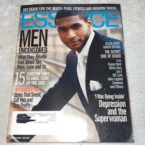 Essence Men uncensored magazine